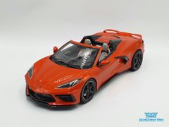 Xe Mô Hình Chevrolet Corvette C8 Cabriolet 1:18 GTSpirit ( Cam Mui Trần )