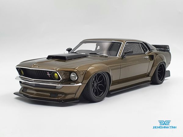 Xe Mô Hình Ford Mustang by Prior Design 1:18 GTSpirit ( Xanh )