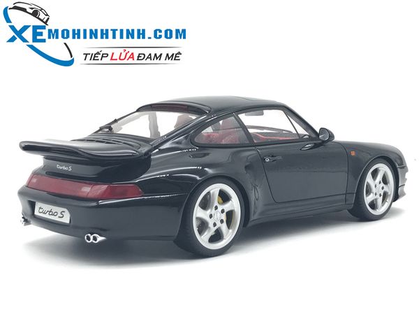 XE MÔ HÌNH PORSCHE 911 TYPE 993 TURBO S 1:18 GTSPIRIT (ĐEN)