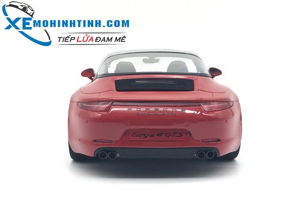 Xe Mô Hình Porsche 911 Targa Gts 1:18 Gtspirit (Đỏ)