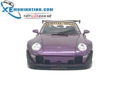 Xe Mô Hình Porsche 911 993 Rwb 1:18 Gtspirit (Tím)