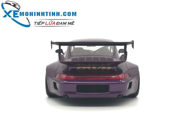 Xe Mô Hình Porsche 911 993 Rwb 1:18 Gtspirit (Tím)