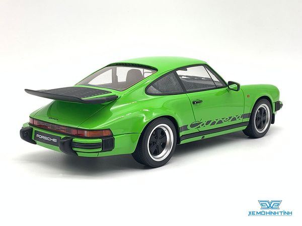 Xe Mô Hình Porsche 911 3.2 Carrera 1974 1:18 GTSpirit ( Xanh Lá )