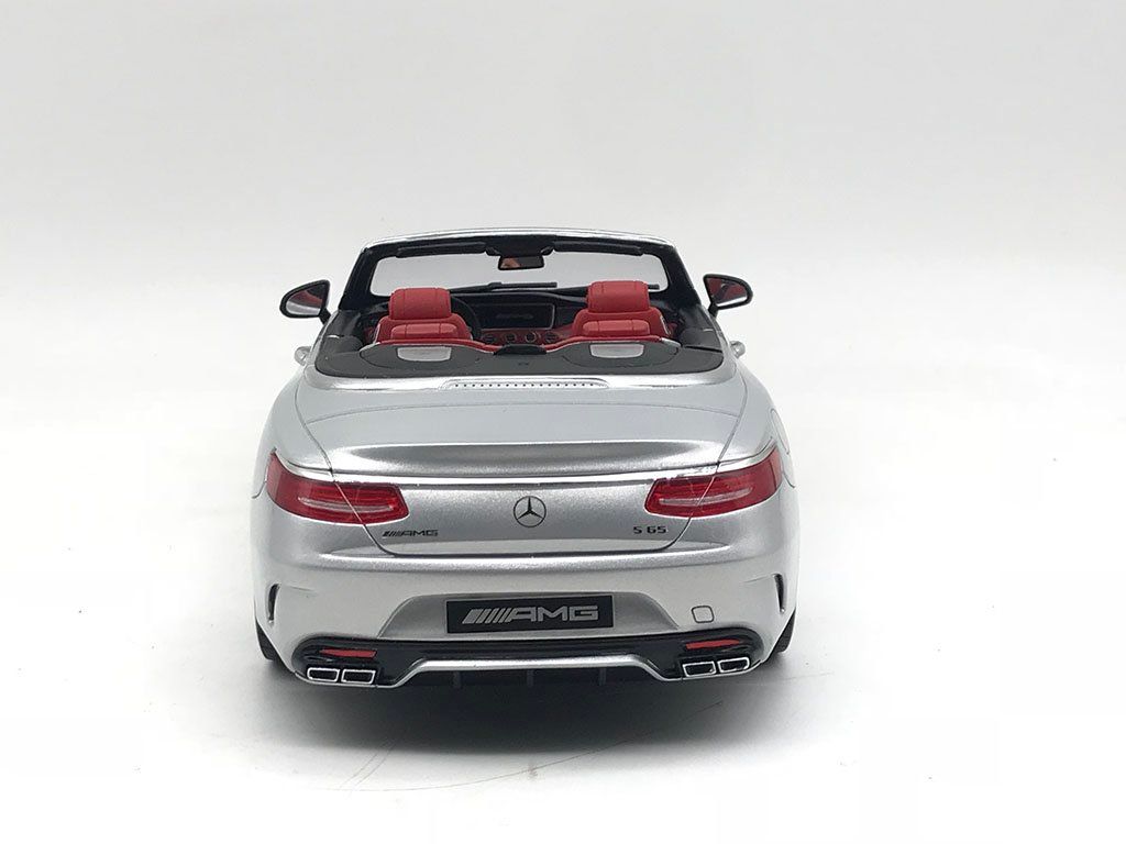 Xe Mô Hình Mercedes S65 AMG Convertible 1:18 GTSpirit ( Bạc ) – Shop Xe ...