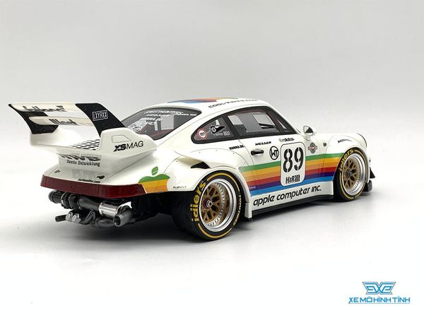 Xe Mô Hình Porsche RWB Body Kit Pomme 1:18 GTSpirit ( Trắng )