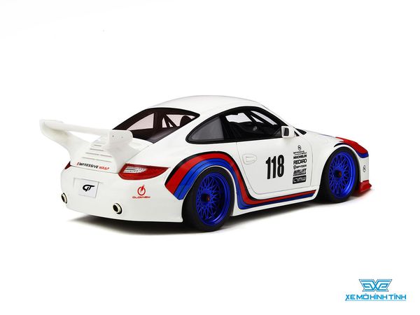 Xe Mô Hình Porsche 911 Old & New Martini 1:18 GT Spirit ( Trắng )