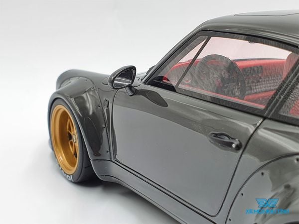 Xe Mô Hình Porsche RWB Bourgogne 1:18 GTSpirit ( Đen )