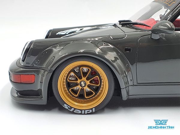 Xe Mô Hình Porsche RWB Bourgogne 1:18 GTSpirit ( Đen )