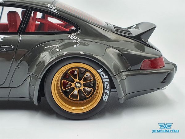 Xe Mô Hình Porsche RWB Bourgogne 1:18 GTSpirit ( Đen )