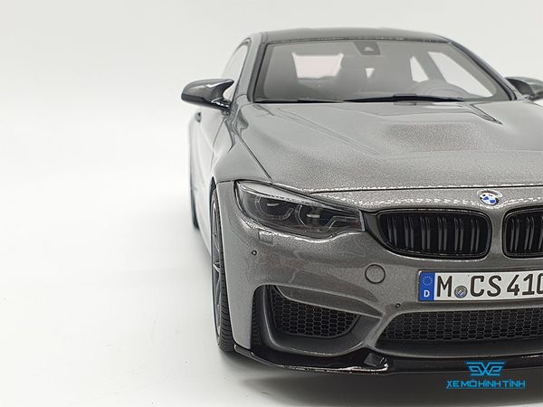 Xe Mô Hình BMW M4 CS Lime Rock Grey 1:18 GTSpirit ( Xám )