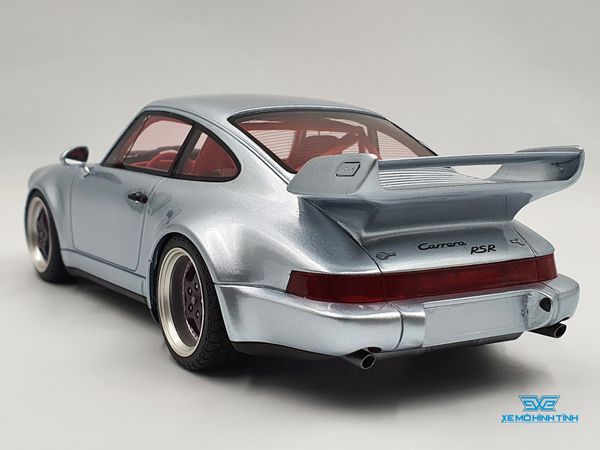 Xe Mô Hình Porsche 911 (964) RSR 1:18 GTSpirit ( Xanh Bạc )