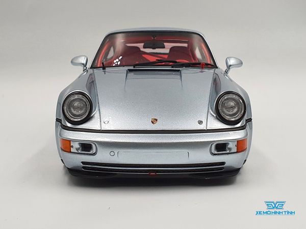 Xe Mô Hình Porsche 911 (964) RSR 1:18 GTSpirit ( Xanh Bạc )