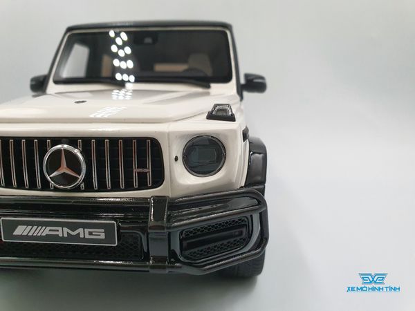 Xe Mô Hình Mercedes-Benz G63 1:18 GTSpirit ( Trắng )