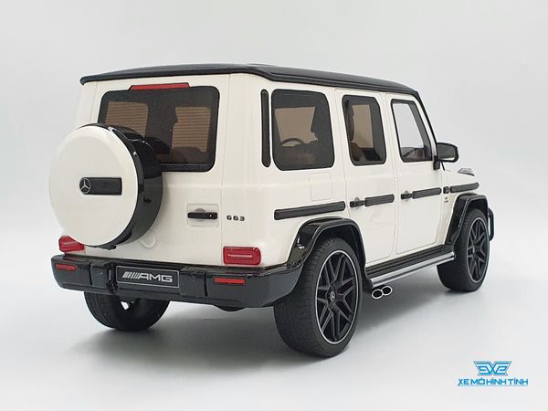 Xe Mô Hình Mercedes-Benz G63 1:18 GTSpirit ( Trắng )