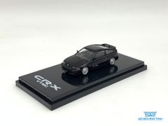 Xe Mô Hình Honda CR-X Sir (EF8) 1:64 Hobby ( Đen , Mâm Bạc )