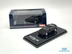 Xe Mô Hình Honda CR-X Sir (EF8) 1:64 Hobby ( Đen , Mâm Bạc )