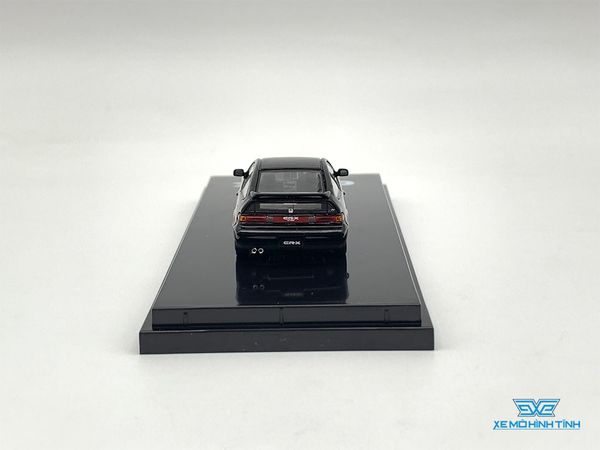 Xe Mô Hình Honda CR-X Sir (EF8) Customized Version Carbon Bonnet 1:64 Hobby ( Đen , Mâm Vàng )