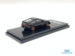 Xe Mô Hình Honda CR-X Sir (EF8) Customized Version Carbon Bonnet 1:64 Hobby ( Đen , Mâm Vàng )