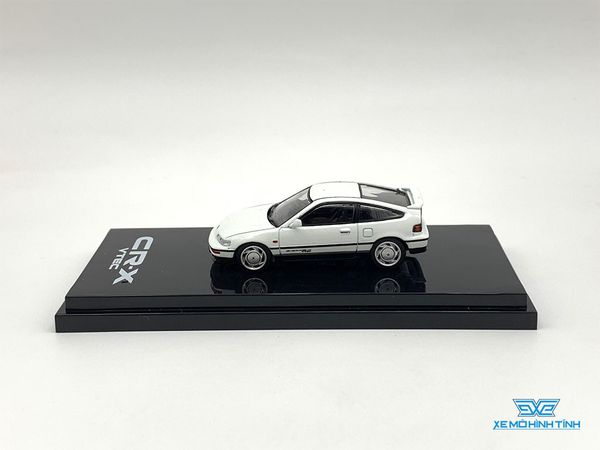 Xe Mô Hình Honda CR-X Sir (EF8) 1:64 Hobby ( Trắng , Mâm Bạc )