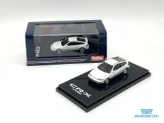 Xe Mô Hình Honda CR-X Sir (EF8) 1:64 Hobby ( Trắng , Mâm Bạc )