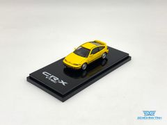 Xe Mô Hình Honda CR-X Sir (EF8) 1:64 Hobby ( Vàng , Mâm Bạc )