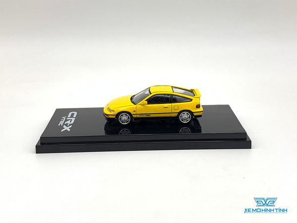 Xe Mô Hình Honda CR-X Sir (EF8) 1:64 Hobby ( Vàng , Mâm Bạc )