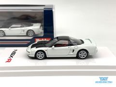 Xe Mô Hình 1992 Honda NSX ( NA1 ) 1:64 Hobby Japan ( Trắng Mui Đen )