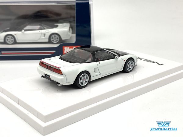 Xe Mô Hình 1992 Honda NSX ( NA1 ) 1:64 Hobby Japan ( Trắng Mui Đen )