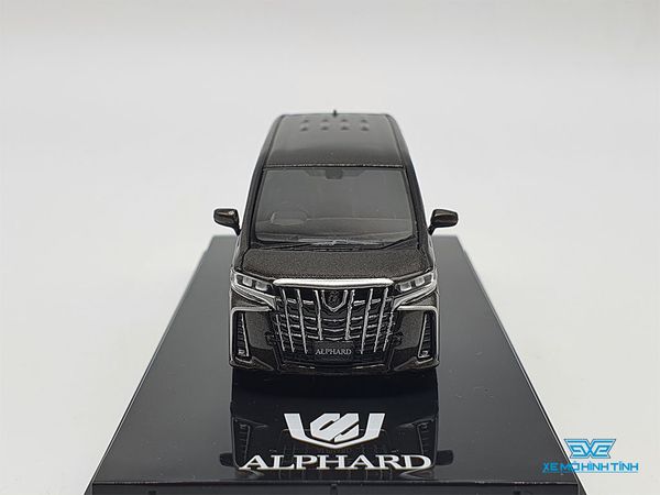 Xe Mô Hình Toyota Alphard Hybrid (H30W) 1:64 Hoppy Japan ( Nâu )