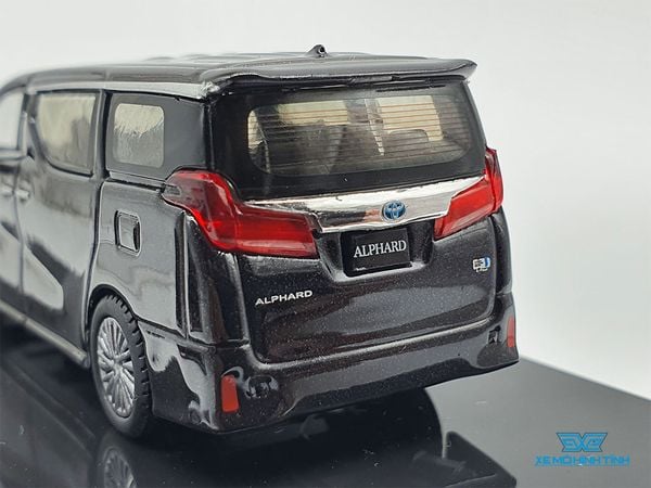 Xe Mô Hình Toyota Alphard Hybrid (H30W) 1:64 Hoppy Japan ( Đen )