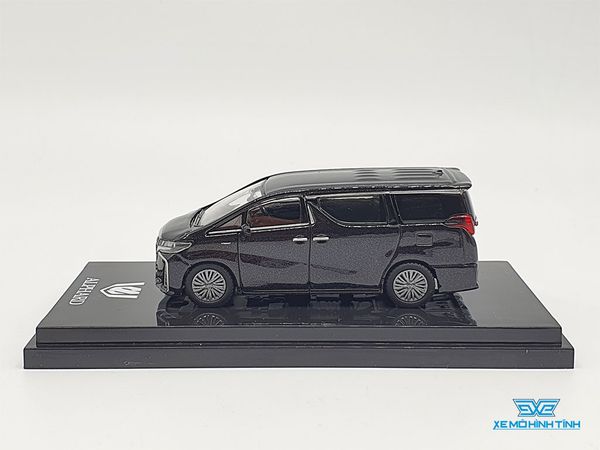 Xe Mô Hình Toyota Alphard Hybrid (H30W) 1:64 Hoppy Japan ( Đen )