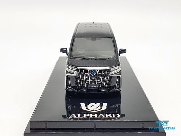 Xe Mô Hình Toyota Alphard Hybrid (H30W) 1:64 Hoppy Japan ( Đen )