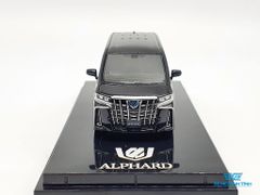 Xe Mô Hình Toyota Alphard Hybrid (H30W) 1:64 Hoppy Japan ( Đen )