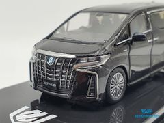 Xe Mô Hình Toyota Alphard Hybrid (H30W) 1:64 Hoppy Japan ( Đen )