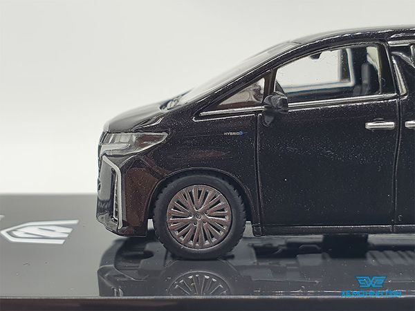 Xe Mô Hình Toyota Alphard Hybrid (H30W) 1:64 Hoppy Japan ( Đen )