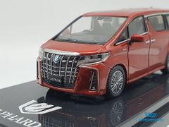 Xe Mô Hình Toyota Alphard Hybrid (H30W) 1:64 Hoppy Japan ( Đỏ )