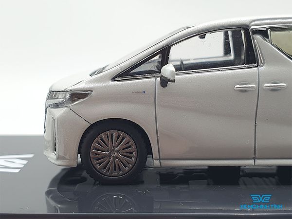 Xe Mô Hình Toyota Alphard Hybrid (H30W) 1:64 Hoppy Japan ( Trắng )