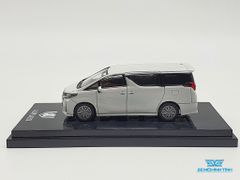 Xe Mô Hình Toyota Alphard Hybrid (H30W) 1:64 Hoppy Japan ( Trắng )