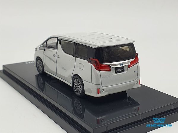 Xe Mô Hình Toyota Alphard Hybrid (H30W) 1:64 Hoppy Japan ( Trắng )