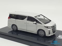 Xe Mô Hình Toyota Alphard Hybrid (H30W) 1:64 Hoppy Japan ( Trắng )