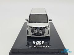 Xe Mô Hình Toyota Alphard Hybrid (H30W) 1:64 Hoppy Japan ( Trắng )