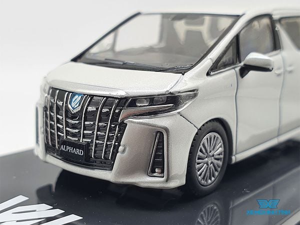 Xe Mô Hình Toyota Alphard Hybrid (H30W) 1:64 Hoppy Japan ( Trắng )