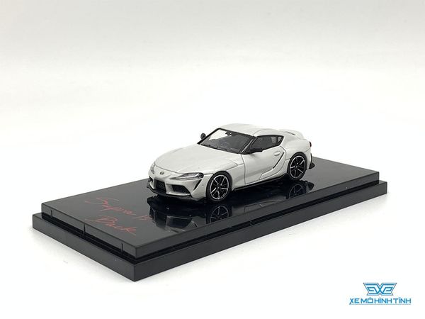 Xe Mô Hình Toyota GR Supra ( A90 ) RZ 1:64 Hobby Japan ( Trắng )