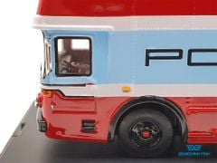 Xe Mô Hình Mercedes-Benz Truck Porsche-Gulf 1:64 HPI64 ( Đỏ Xanh )