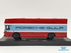 Xe Mô Hình Mercedes-Benz Truck Porsche-Gulf 1:64 HPI64 ( Đỏ Xanh )