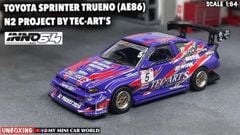 Xe Mô Hình Toyota Sprinter Trueno (AE86) N2 Project by TEC-ART'S ( Tím )