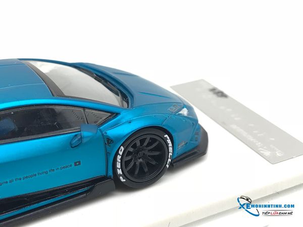 Xe Mô Hình Lamborghini Huracan Liberty Walk 1:64 LB ( Xanh ngọc Nhám )