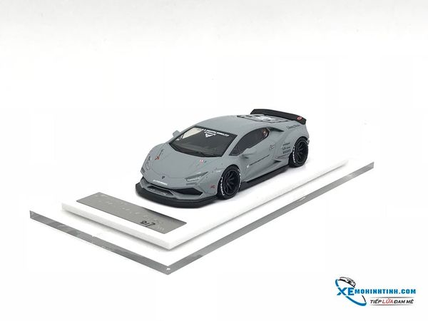 Xe Mô Hình Lamborghini Huracan Liberty Walk 1:64 LB ( Xám Tro )