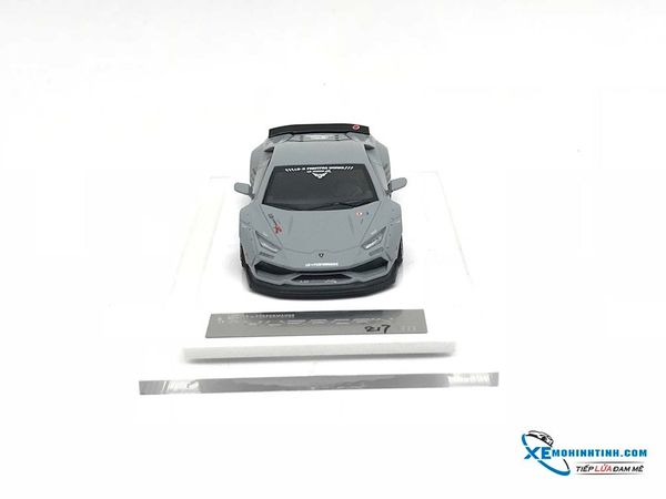 Xe Mô Hình Lamborghini Huracan Liberty Walk 1:64 LB ( Xám Tro )