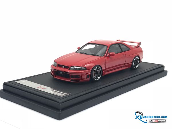 Xe Mô Hình Nissan Skyline GT-R ( BCNR33 ) V-Spec 1:43 Ignition Model ( Đỏ )